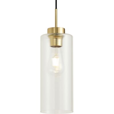 Qazqa Art Deco Pendelleuchte Gold Mit Klarglas Für Qazqa Art Deco Pendelleuchte Gold Mit Klarglas Für