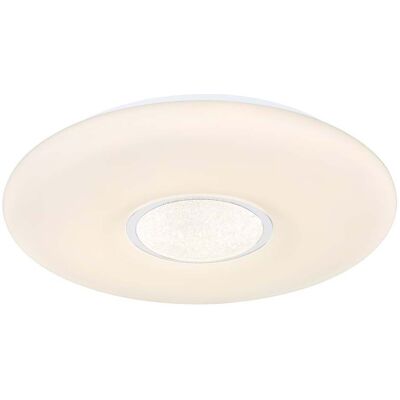 ETC-SHOP Led Deckenleuchte Night Light Funktion Mit Rgb Regenbogeneffekt Klar Weiß Opal ETC-SHOP Led Deckenleuchte Night Light Funktion Mit Rgb Regenbogeneffekt Klar Weiß Opal