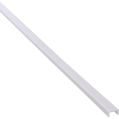 Barthelme Opal Weiß Stoßfest Kunststoffabdeckung - Schutz für LED-Profile Barthelme Opal Weiß Stoßfest Kunststoffabdeckung - Schutz für LED-Profile