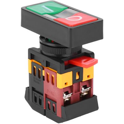HEAT As-22/25n Doppel-drucktaster Mit Led-beleuchtung, Nonnc, Ein/aus, Momenttaster (220vac) HEAT As-22/25n Doppel-drucktaster Mit Led-beleuchtung, Nonnc, Ein/aus, Momenttaster (220vac)