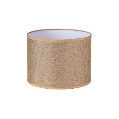 FABRILAMP Jin Zylinder E27 Jutestoff Lampenschirm - Lampenschirm FABRILAMP Jin Zylinder E27 Jutestoff Lampenschirm - Lampenschirm