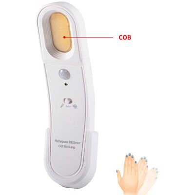 BES - Wall LED Torch - White - LED Wall Light BES - Wall LED Torch - White - LED Wall Light