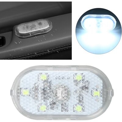 JUTE Ambiente-autobeleuchtung, Touch-lampe, Kofferraumbeleuchtung, Leselampe Mit Sensor, Nachtlicht (integrierter Akku Enthalten) (touch-version) Weiß JUTE Ambiente-autobeleuchtung, Touch-lampe, Kofferraumbeleuchtung, Leselampe Mit Sensor, Nachtlicht (integrierter Akku Enthalten) (touch-version) Weiß