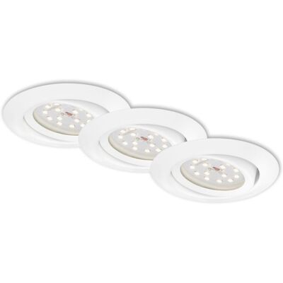BRILONER - LED recessed light - Ø8.2 cm - Weiß - Innenleuchte BRILONER - LED recessed light - Ø8.2 cm - Weiß - Innenleuchte