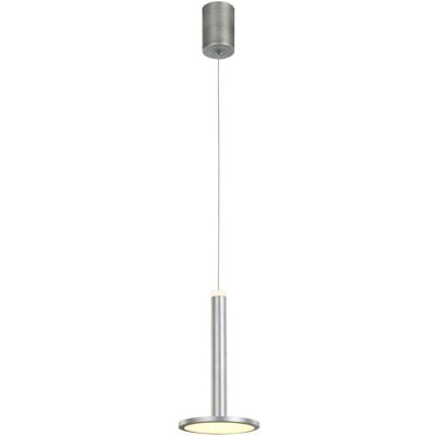Italux Oliver Satin Nickel Moderne LED Pendelleuchte Italux Oliver Satin Nickel Moderne LED Pendelleuchte