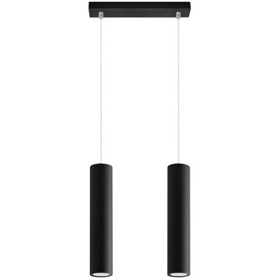ETC-SHOP - Lampada a sospensione cilindrica - Schwarz - Stahl ETC-SHOP - Lampada a sospensione cilindrica - Schwarz - Stahl