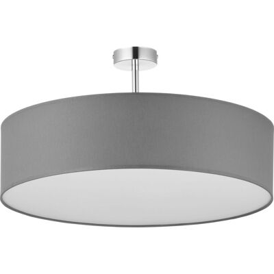 LICHT-ERLEBNISSE Deckenlampe In Graphit Wohnzimmer Leuchte Yasa LICHT-ERLEBNISSE Deckenlampe In Graphit Wohnzimmer Leuchte Yasa