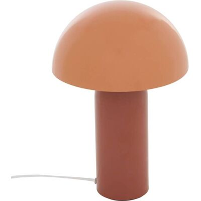 Pilzlampe Lito, H. 37 Cm, Zweifarbig, Braun - Atmosphera Créateur D'Intérieur Pilzlampe Lito, H. 37 Cm, Zweifarbig, Braun - Atmosphera Créateur D'Intérieur