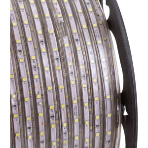 Greenice - Streifen 60 LEDs/M 480W 24.000Lm SMD3528 220VAC IP65 x100M 40.000H [GR2203528/60/100MR]-Rot