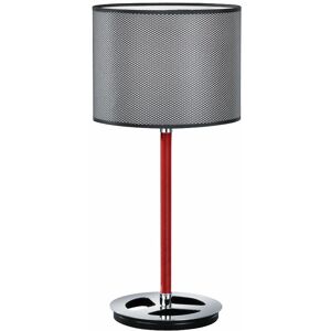 ETC-SHOP Design Chrom Nacht Tisch Leuchte Metall Fernbedienung Lampe im Set inklusive RGB LED Leuchtmittel