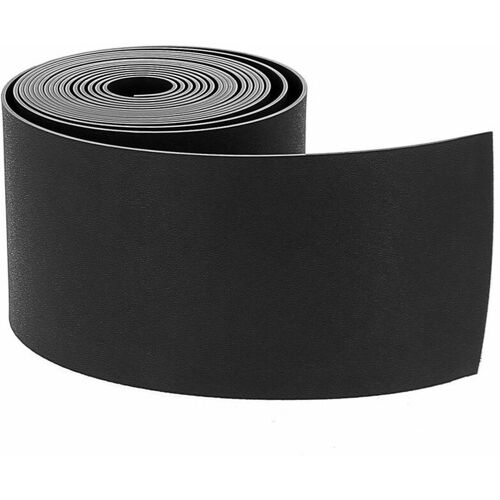 Gt Garden - Rasenkante aus Kunststoff - Beeteinfassung für Rasen, Blumenbeet oder als Mähkante - 15cm x 6m - Schwarz