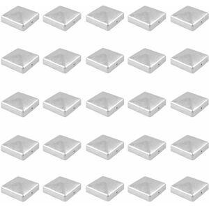 Baumarktplus - 25x Pfostenkappe verzinkt 91 mm Pyramide Abdeckkappe für Pfosten 9 x 9 cm Baumarktplus - 25x Pfostenkappe verzinkt 91 mm Pyramide Abdeckkappe für Pfosten 9 x 9 cm