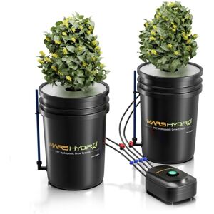 Mars Hydro - 5-Gallon dwc Hydrokultur Toolkit mit 2-Zylindern und 8-W Luftpumpe Mars Hydro - 5-Gallon dwc Hydrokultur Toolkit mit 2-Zylindern und 8-W Luftpumpe