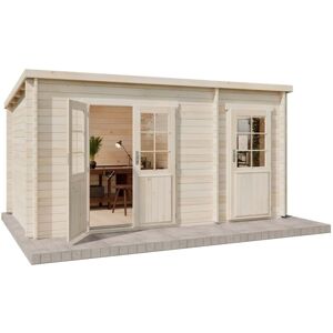 Alpholz Gartenhaus Maria mit Asymmetrischem Design - Gartenhaus Alpholz Gartenhaus Maria mit Asymmetrischem Design - Gartenhaus