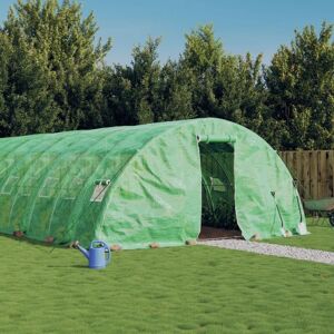 vidaXL Gewächshaus mit Stahlrahmen 22x5x2,3 m - Gewächshaus vidaXL Gewächshaus mit Stahlrahmen 22x5x2,3 m - Gewächshaus