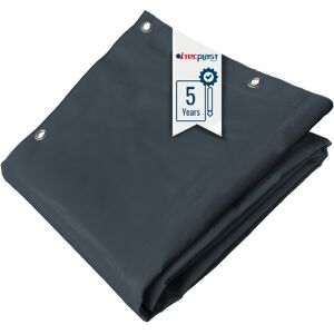 Landwirtschaftliche Plane 6x8 M Anthrazitgrau - 5 Jahre Garantie Tecplast - Lp506ag - Wasserdichte Pvc Schutzplane Für Landwirtschaftliche Geräte Landwirtschaftliche Plane 6x8 M Anthrazitgrau - 5 Jahre Garantie Tecplast - Lp506ag - Wasserdichte Pvc Schutzplane Für Landwirtschaftliche Geräte