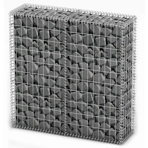 Vidaxl - Steinkorb Gabione Mit Deckeln Verzinkter Draht 100×100×30 Cm Vidaxl - Steinkorb Gabione Mit Deckeln Verzinkter Draht 100×100×30 Cm
