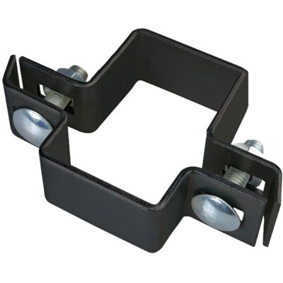 Alberts - Mittelschelle Vierkantpfosten - 40x40 mm - M8x30 mm - Fence hardware Alberts - Mittelschelle Vierkantpfosten - 40x40 mm - M8x30 mm - Fence hardware