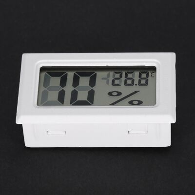 HEAT Digitales Lcd-hygrometer, Innenthermometer, Feuchtigkeitsmesser Für Zuhause, Büro, Gewächshaus (weiß) HEAT Digitales Lcd-hygrometer, Innenthermometer, Feuchtigkeitsmesser Für Zuhause, Büro, Gewächshaus (weiß)
