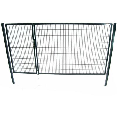 Apex Gartentor Tor Doppelflügeltor 180x350 Cm Doppelflügel Einfahrtstor 56734 Hoftor Apex Gartentor Tor Doppelflügeltor 180x350 Cm Doppelflügel Einfahrtstor 56734 Hoftor
