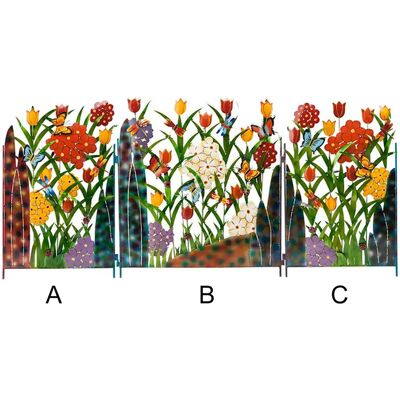 JUTE Schmiedeeiserner Zaun Für Den Innengarten JUTE Schmiedeeiserner Zaun Für Den Innengarten