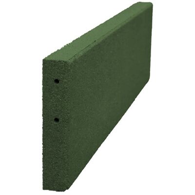 VIVOL Gummi-randstein - Kantenstein - 100x25cm - 50mm Dick - Grün VIVOL Gummi-randstein - Kantenstein - 100x25cm - 50mm Dick - Grün