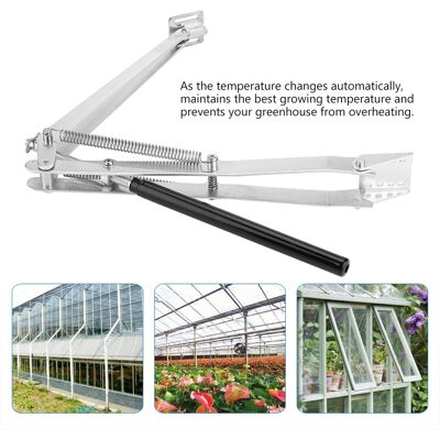 HEAT Automatischer, Temperaturabhängiger Gewächshaus-lüftungsöffner, Solarfensterbelüftung, Nicht-elektrischer Wärmeregler, Automatischer Fensteröffner Für Gartenhäuser HEAT Automatischer, Temperaturabhängiger Gewächshaus-lüftungsöffner, Solarfensterbelüftung, Nicht-elektrischer Wärmeregler, Automatischer Fensteröffner Für Gartenhäuser