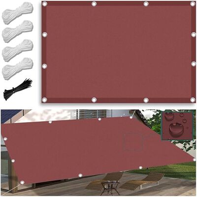 OEM Wasserdichte Rechteckige Sonnensegel 1,5 X 3 M, Verschiedene Farben Und Größen, Uv-schutz, Sonnenschutzgewebe Für Terrasse, Garten, Balkon, Mit Ösen Und Schnüren OEM Wasserdichte Rechteckige Sonnensegel 1,5 X 3 M, Verschiedene Farben Und Größen, Uv-schutz, Sonnenschutzgewebe Für Terrasse, Garten, Balkon, Mit Ösen Und Schnüren