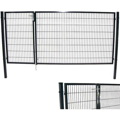 Apex Gartentor Tor Doppelflügeltor 160x350 Cm Doppelflügel Einfahrtstor 56733 Hoftor Apex Gartentor Tor Doppelflügeltor 160x350 Cm Doppelflügel Einfahrtstor 56733 Hoftor
