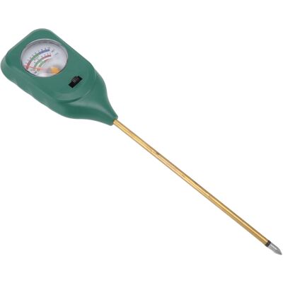 HEAT 3-in-1-bodenmessgerät: Tragbarer Feuchtigkeitssensor Mit Bodenhygrometersonde Für Garten Und Gewächshaus HEAT 3-in-1-bodenmessgerät: Tragbarer Feuchtigkeitssensor Mit Bodenhygrometersonde Für Garten Und Gewächshaus