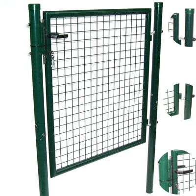 Apex Gartentor, Zauntor, Pforte 100x100 Mit Schloss, Zaun Gartenzaun Maschendrahtzaun Apex Gartentor, Zauntor, Pforte 100x100 Mit Schloss, Zaun Gartenzaun Maschendrahtzaun