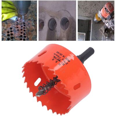 JUTE Die Hss-bimetall-lochsäge Mit Robustem Spannfutter Wird Zur Herstellung Von Cornhole-brettern, Holz, Pvc, Gipskarton, Aluminium Und Metall (2-15/16") Verwendet. JUTE Die Hss-bimetall-lochsäge Mit Robustem Spannfutter Wird Zur Herstellung Von Cornhole-brettern, Holz, Pvc, Gipskarton, Aluminium Und Metall (2-15/16") Verwendet.