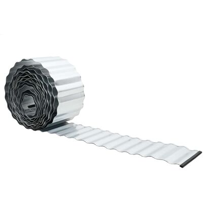 Raseneinfassung 20 M X 30 Cm Verzinkter Stahl Silber Vidaxl Raseneinfassung 20 M X 30 Cm Verzinkter Stahl Silber Vidaxl