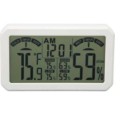 HEAT Digitales, Hochpräzises Elektronisches Wandthermometer-hygrometer Für Gewächshäuser HEAT Digitales, Hochpräzises Elektronisches Wandthermometer-hygrometer Für Gewächshäuser