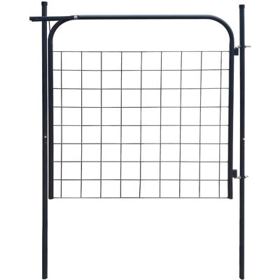Vidaxl Garden Fence Gate 100x100 Cm Anthracite Vidaxl Garden Fence Gate 100x100 Cm Anthracite