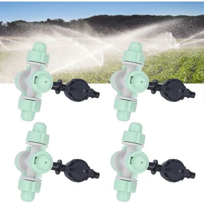 JUTE 10 Sets/verkauf Von Kreuzförmigen Mikrosprinkler-zerstäubern Mit 4/7 Anschlüssen Für Sprühkühlung, Anzucht Von Setzlingen Im Gewächshaus Und Bewässerung Im Gartenbau. JUTE 10 Sets/verkauf Von Kreuzförmigen Mikrosprinkler-zerstäubern Mit 4/7 Anschlüssen Für Sprühkühlung, Anzucht Von Setzlingen Im Gewächshaus Und Bewässerung Im Gartenbau.