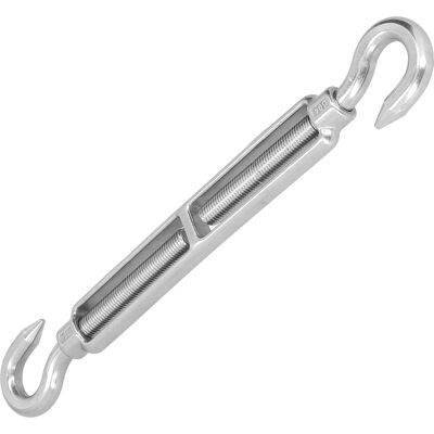 HEAT Drahtseilspanner Aus Edelstahl 304, Verstellbarer Spannschlossbolzen M16, Haken, Montagezubehör, Cc-typ HEAT Drahtseilspanner Aus Edelstahl 304, Verstellbarer Spannschlossbolzen M16, Haken, Montagezubehör, Cc-typ