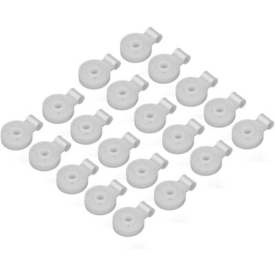 HEAT Packung Mit 20 Runden Clips Für Schattierungsnetze, Zubehör Für Gewächshäuser Und Zelte. HEAT Packung Mit 20 Runden Clips Für Schattierungsnetze, Zubehör Für Gewächshäuser Und Zelte.