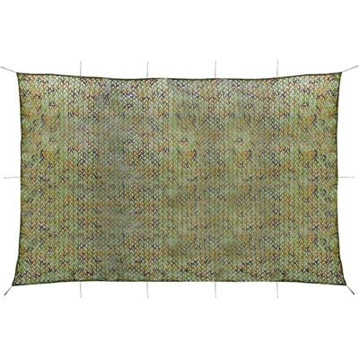 vidaXL Tarnnetz - Groß 6x7 m, Grün, Wasserabweisend vidaXL Tarnnetz - Groß 6x7 m, Grün, Wasserabweisend