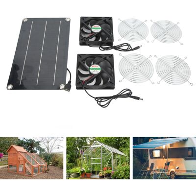 JUTE 12v Dc Solar-außenventilator, Gewächshaus, Tierzwinger, Baumhaus, Solarbetriebener Abluftventilator Für Wohnmobile JUTE 12v Dc Solar-außenventilator, Gewächshaus, Tierzwinger, Baumhaus, Solarbetriebener Abluftventilator Für Wohnmobile