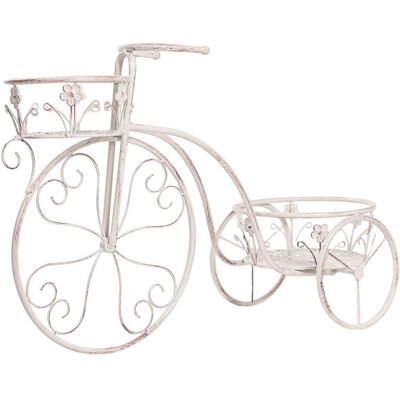 BELIANI Pflanzenständer Wildrose Metall 66 Cm Cremeweiß BELIANI Pflanzenständer Wildrose Metall 66 Cm Cremeweiß