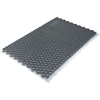 VIVOL Kiesmatten - 'gravel-fix-pro' - Kunststoff Grau - 80x120cm - 0,96m² VIVOL Kiesmatten - 'gravel-fix-pro' - Kunststoff Grau - 80x120cm - 0,96m²