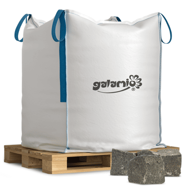 Basaltpflaster 4/6 Gebrochen 1000kg Bigbag - Galamio Basaltpflaster 4/6 Gebrochen 1000kg Bigbag - Galamio