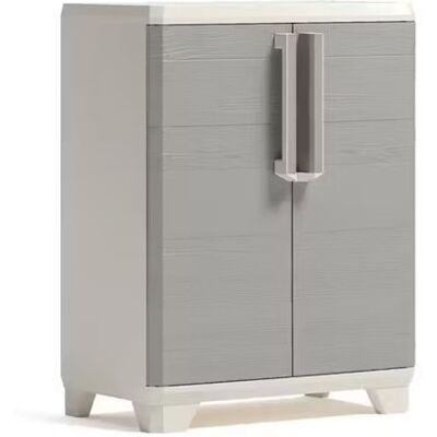 Keter Linear Wood Basso Außen- und Innenschrank - Aufbewahrungsschrank Keter Linear Wood Basso Außen- und Innenschrank - Aufbewahrungsschrank