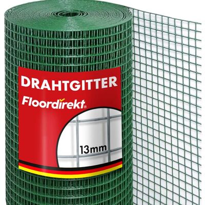 FLOORDIREKT Volierendraht Mit Grüner Pvc Ummantelung 100 X 5 M 5,6 Kg FLOORDIREKT Volierendraht Mit Grüner Pvc Ummantelung 100 X 5 M 5,6 Kg