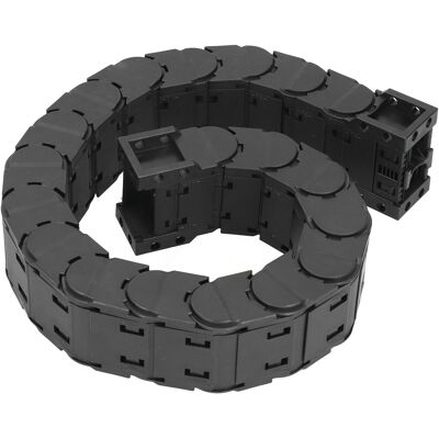 HEAT Schleppketten-drahtträger, Vollständig Geschlossen, Geräuscharm, Abnehmbare Baugruppe, 0,7 Meter D20 X 57 HEAT Schleppketten-drahtträger, Vollständig Geschlossen, Geräuscharm, Abnehmbare Baugruppe, 0,7 Meter D20 X 57