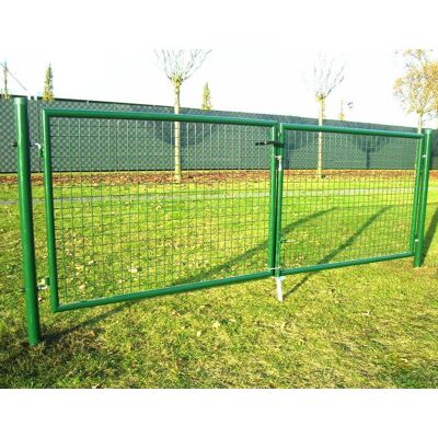 Apex - Doppelflügeltor 300x100cm Gartentor Gartenzaun 55389 Tor Flügeltor Hoftor 3m Apex - Doppelflügeltor 300x100cm Gartentor Gartenzaun 55389 Tor Flügeltor Hoftor 3m