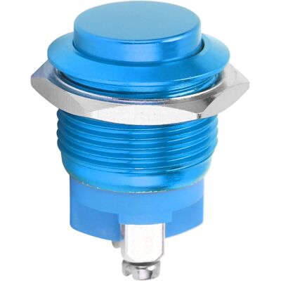 HEAT Metall-drucktaster, Wasserdicht, Edelstahl, Selbstrückstellend, Normalerweise Offen, 16 Mm, 220 V (blau) HEAT Metall-drucktaster, Wasserdicht, Edelstahl, Selbstrückstellend, Normalerweise Offen, 16 Mm, 220 V (blau)