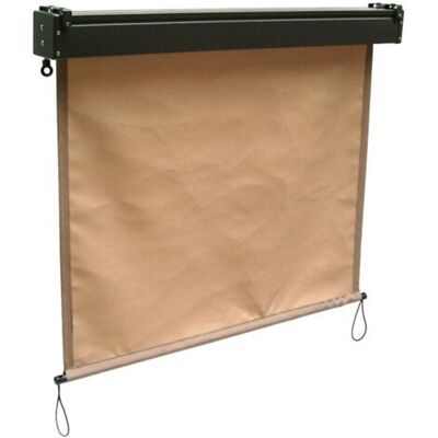 Apex - Balkon Senkrechtmarkise 120 Mit Markisenkassette Vertikalmarkise Markise Beige Apex - Balkon Senkrechtmarkise 120 Mit Markisenkassette Vertikalmarkise Markise Beige
