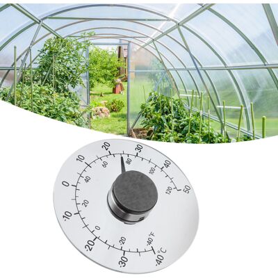 JUTE Wasserdichtes Außenthermometer Für Türen Und Fenster, Geeignet Für Gewächshäuser, Bauernhöfe Und Ranches Tragbares Thermometer. JUTE Wasserdichtes Außenthermometer Für Türen Und Fenster, Geeignet Für Gewächshäuser, Bauernhöfe Und Ranches Tragbares Thermometer.